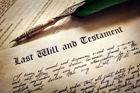 writing your will