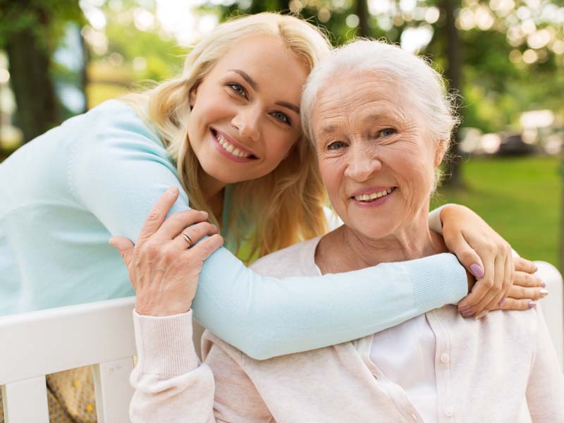 mother and adult daughter - hayes law firm